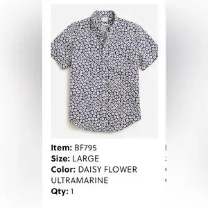 Crew Shirts J Crew Shortsleeve Secret Wash Organic Cotton